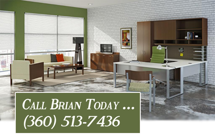 Call Brian Brusseau for all your office furniture needs!